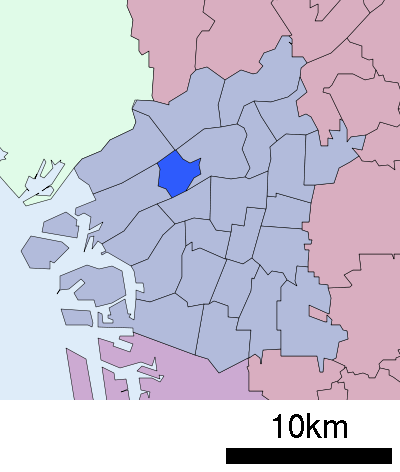 大阪市福島区　位置図
