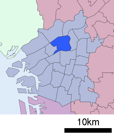 大阪市北区　位置図
